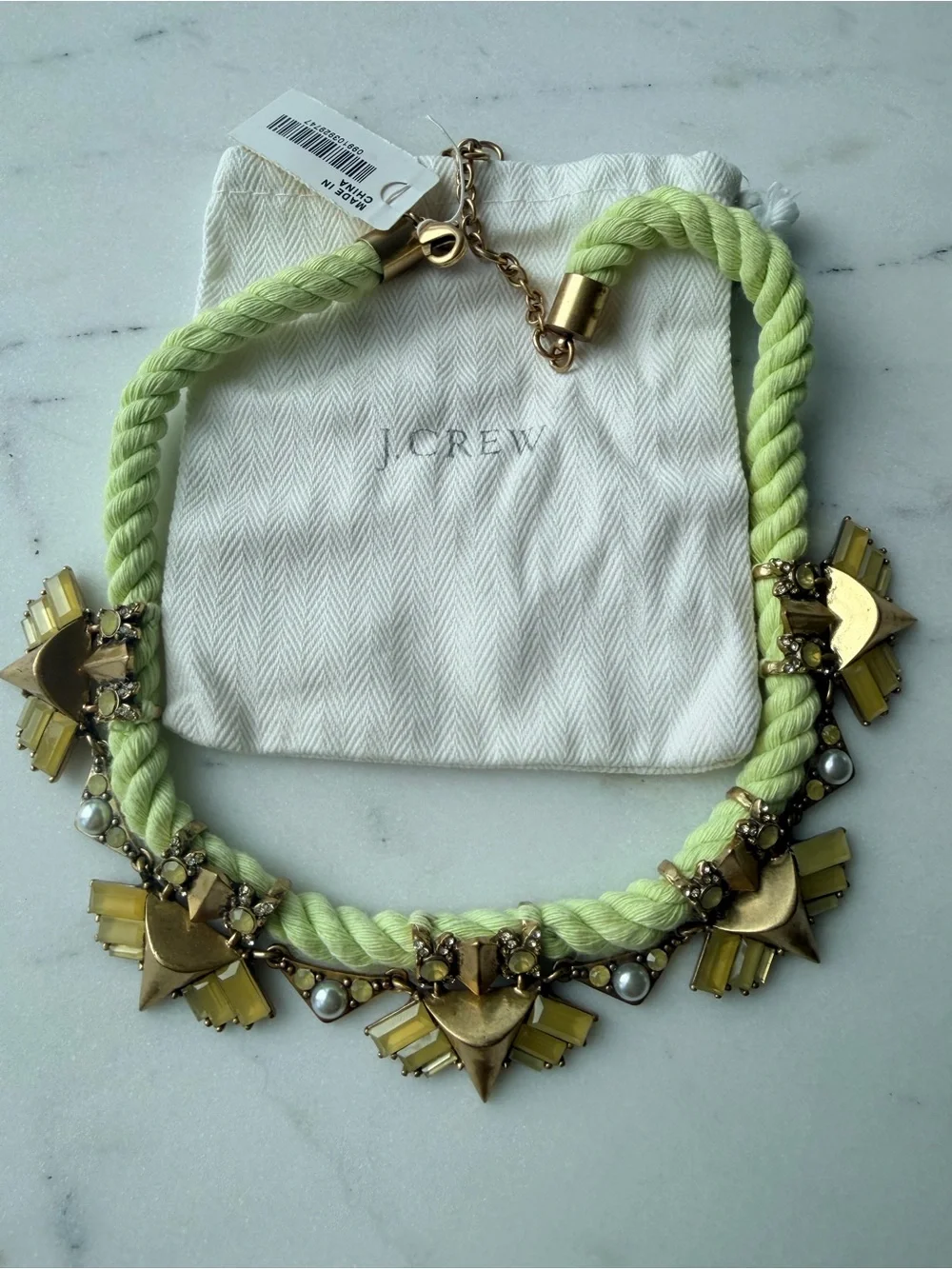 J. Crew crew lime